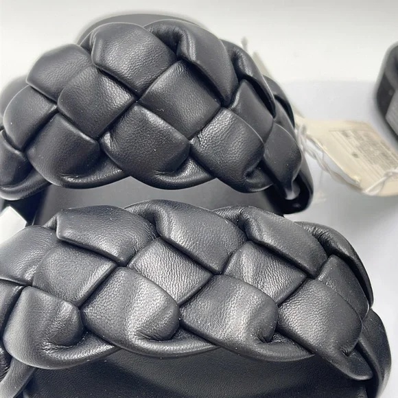 NWT A New Day Women’s Sage Braided Footbed Sandals - Black, Size 8 - Picture 13 of 13